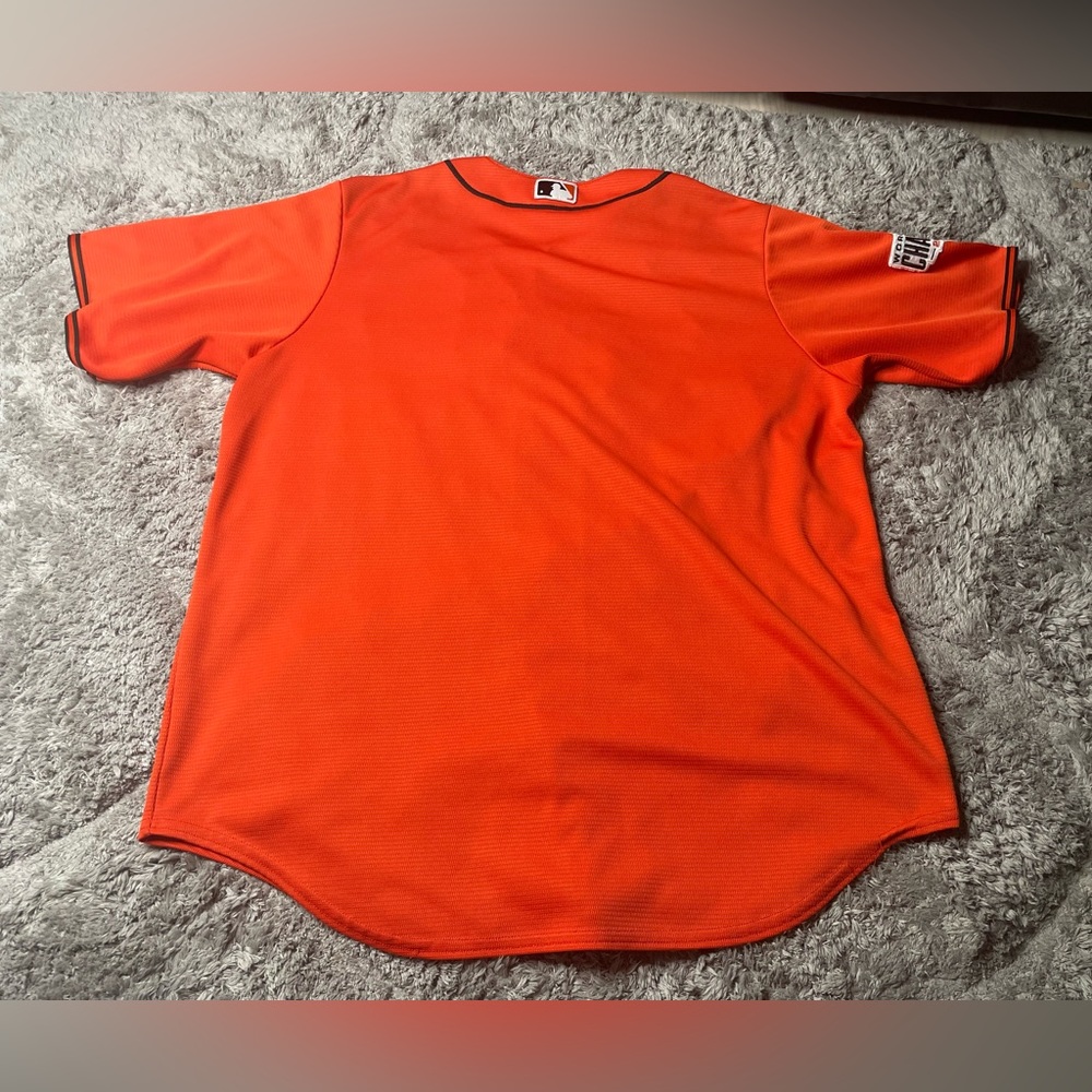 Rare Mens 2014 Majestic San Francisco Giants World Series Championship Jersey - Picture 9 of 9